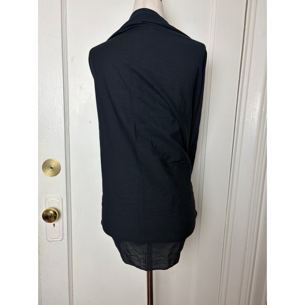Victorias Secret Swim Black Cotton Sarong Wrap Cover Up OS NWT - Picture 3 of 5